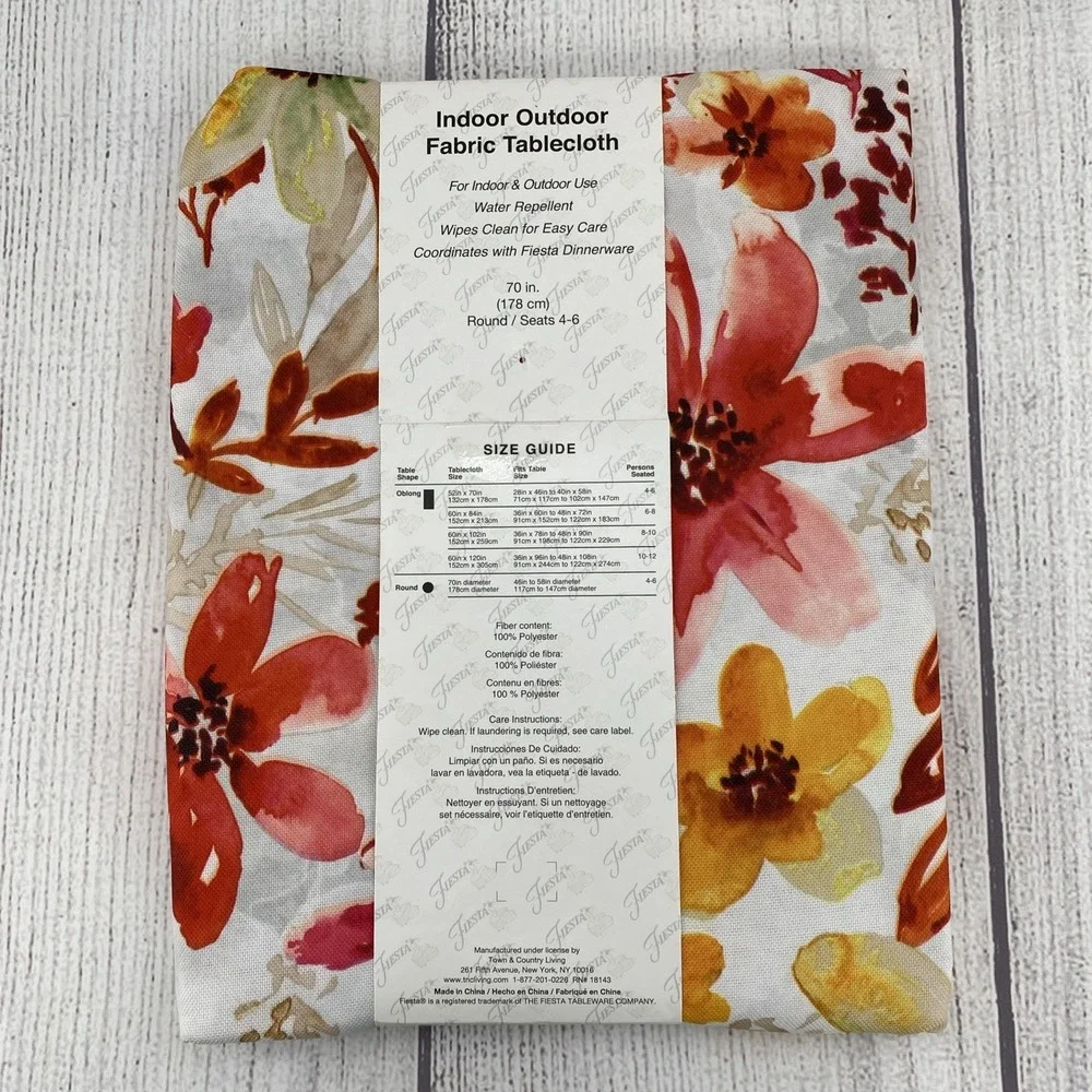 Fiesta Tableware Tablecloth 70